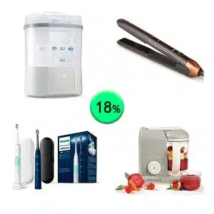 Caja de 38 productos de Bebé y cuidado personal sin revisar