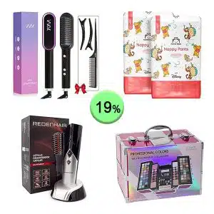 Caja de 41 productos de Belleza y cuidado personal sin revisar