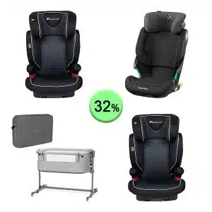 Pallet de 17 productos de Bebé y cuidado personal sin revisar