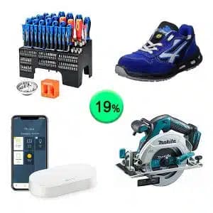 Caja de 36 Herramientas Sin Revisar