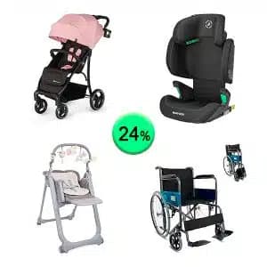 Pallet de 19 productos de Bebé y Cuidado Personal Sin Revisar