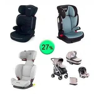 Pallet de 11 productos de Bebé y cuidado personal sin revisar