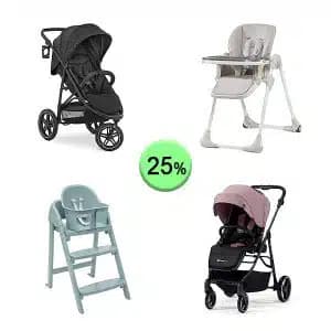 Pallet de 13 productos de Bebé y cuidado personal sin revisar