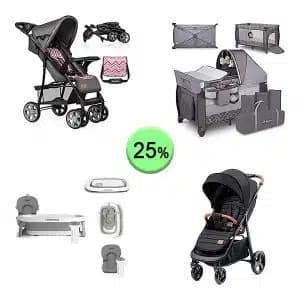 Pallet de 20 productos de Bebé y cuidado personal sin revisar