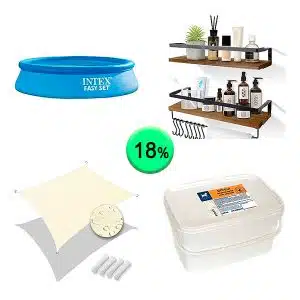 Caja de 17 productos de Jardín y hogar sin revisar