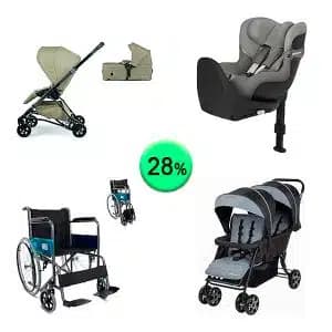 Pallet de 13 productos de Bebé y cuidado personal sin revisar