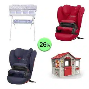 Pallet de 17 productos de Bebé y cuidado personal sin revisar