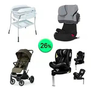 Pallet de 15 productos de Bebé y cuidado personal sin revisar