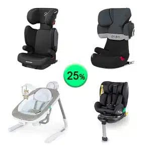Pallet de 20 productos de Bebé y cuidado personal sin revisar