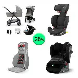 Pallet de 13 productos de Bebé y cuidado personal sin revisar