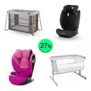 Pallet de 16 productos de Bebé y cuidado personal sin revisar
