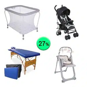 Pallet de 14 productos de Bebé y Cuidado Personal Sin Revisar