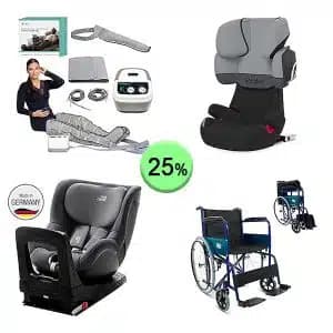 Pallet de 12 productos de Bebé y cuidado personal sin revisar
