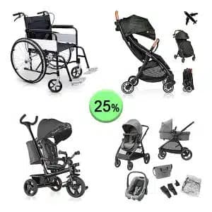 Pallet de 11 productos de Bebé y cuidado personal sin revisar