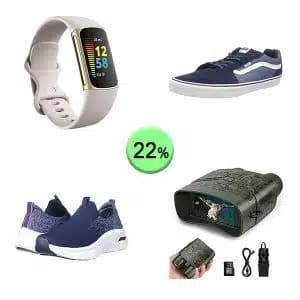 Caja de 35 productos de Ropa y smartwatch sin revisar