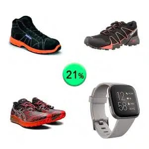 Caja de 40 artículos de Ropa y deporte sin revisar