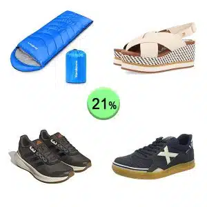 Caja de 26 artículos de Ropa y Deporte sin revisar