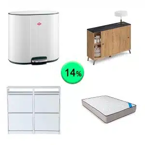Pallet de 10 Muebles y Hogar Sin Revisar