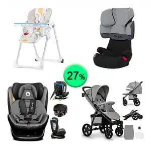 Pallet de 16 productos de Bebé y cuidado personal sin revisar