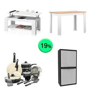Palet de 18 Muebles y Hogar Sin Revisar