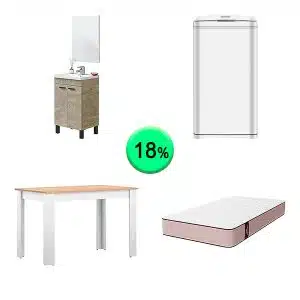 Pallet de 19 Muebles y Hogar Sin Revisar