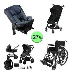 Pallet de 15 productos de Bebé y Cuidado Personal Sin Revisar