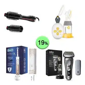 Caja de 43 productos de Bebé y cuidado personal sin revisar