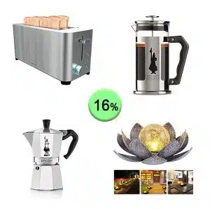 Caja de 42 artículos de Hogar sin revisar
