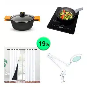 Caja de 30 artículos de Hogar sin revisar