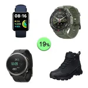 Caja de 38 productos de Ropa y Smartwatch Sin Revisar
