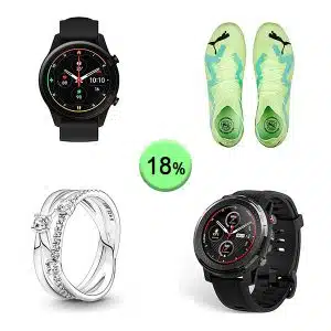 Caja de 45 productos de Ropa y Smartwatch Sin Revisar
