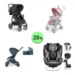Pallet de 13 productos de Bebé y cuidado personal sin revisar