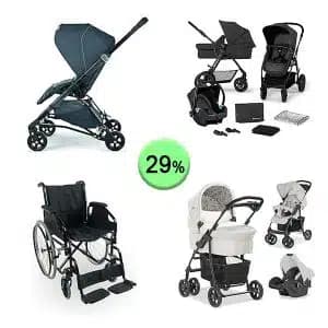 Pallet de 7 productos de Bebé y cuidado personal sin revisar