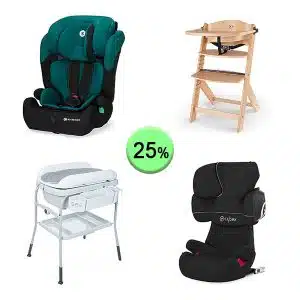 Pallet de 14 productos de Bebé y Cuidado Personal sin revisar
