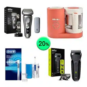 Caja de 25 productos de Bebé y Cuidado Personal sin revisar