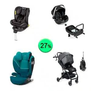 Pallet de 26 productos de Bebé y cuidado personal sin revisar