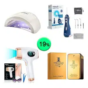 Caja de 85 productos de Belleza y cuidado personal sin revisar