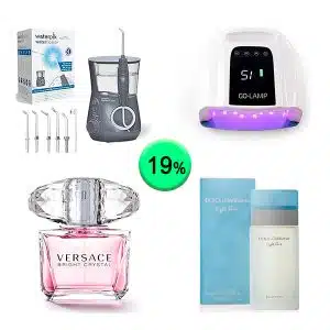 Caja de 56 productos de Belleza y cuidado personal sin revisar