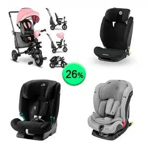 Pallet de 25 productos de Bebé y cuidado personal sin revisar