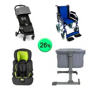 Pallet de 13 productos de Bebé y cuidado personal sin revisar