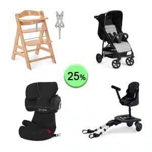 Palet de 28 productos de Bebé y cuidado personal sin revisar