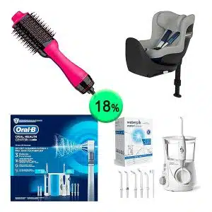 Caja de 43 productos de Bebé y cuidado personal sin revisar
