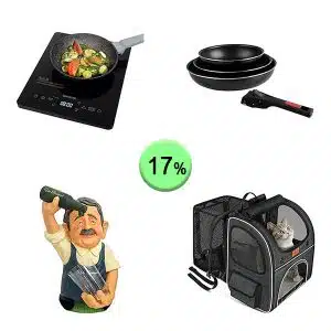Caja de 21 productos de Hogar sin revisar