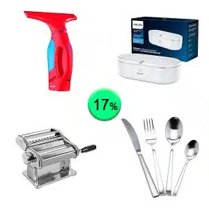 Caja de 37 artículos de Hogar sin revisar