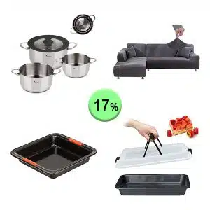 Caja de 52 artículos de Hogar sin revisar