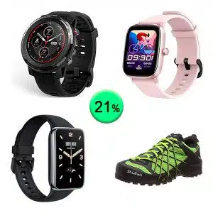Caja de 34 productos de Ropa y Smartwatch Sin Revisar