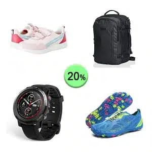 Caja de 49 productos de Ropa y deporte sin revisar