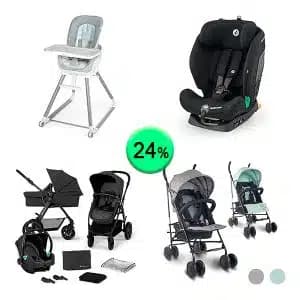 Pallet de 18 productos de Bebé y cuidado personal sin revisar