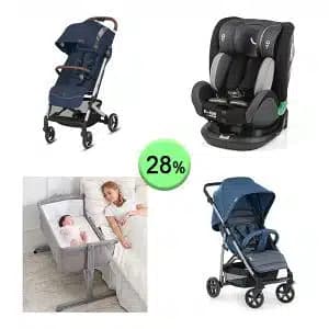 Pallet de 20 productos de Bebé y cuidado personal sin revisar