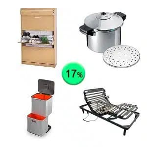 Pallet de 16 Muebles y Hogar Sin Revisar